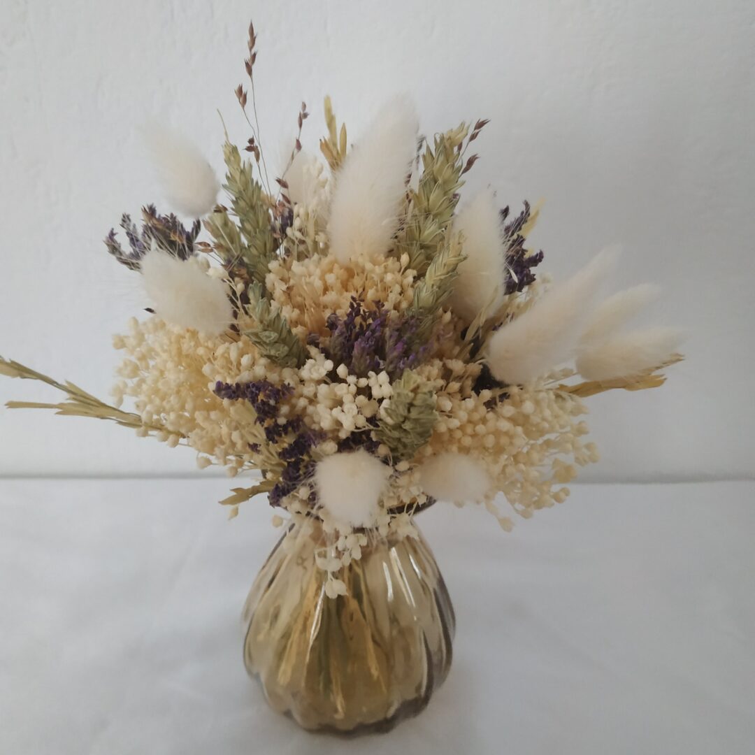 Ensemble vase beige