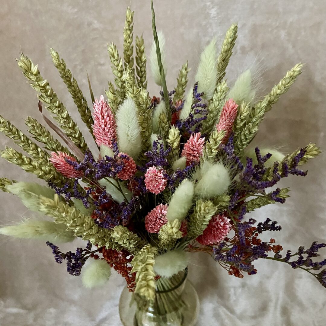 Bouquet naturel rose