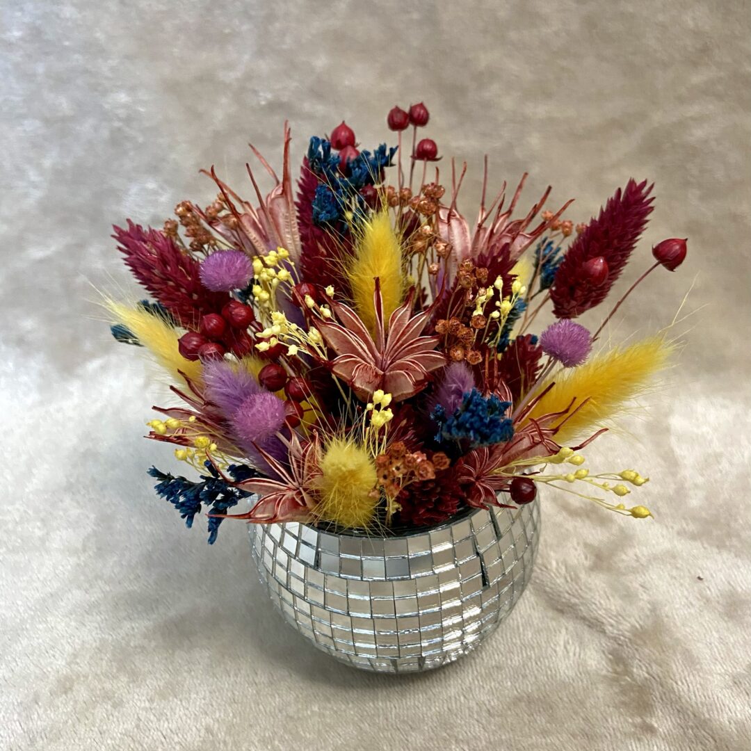 Boule disco fleurie Harmonie Mélodique II