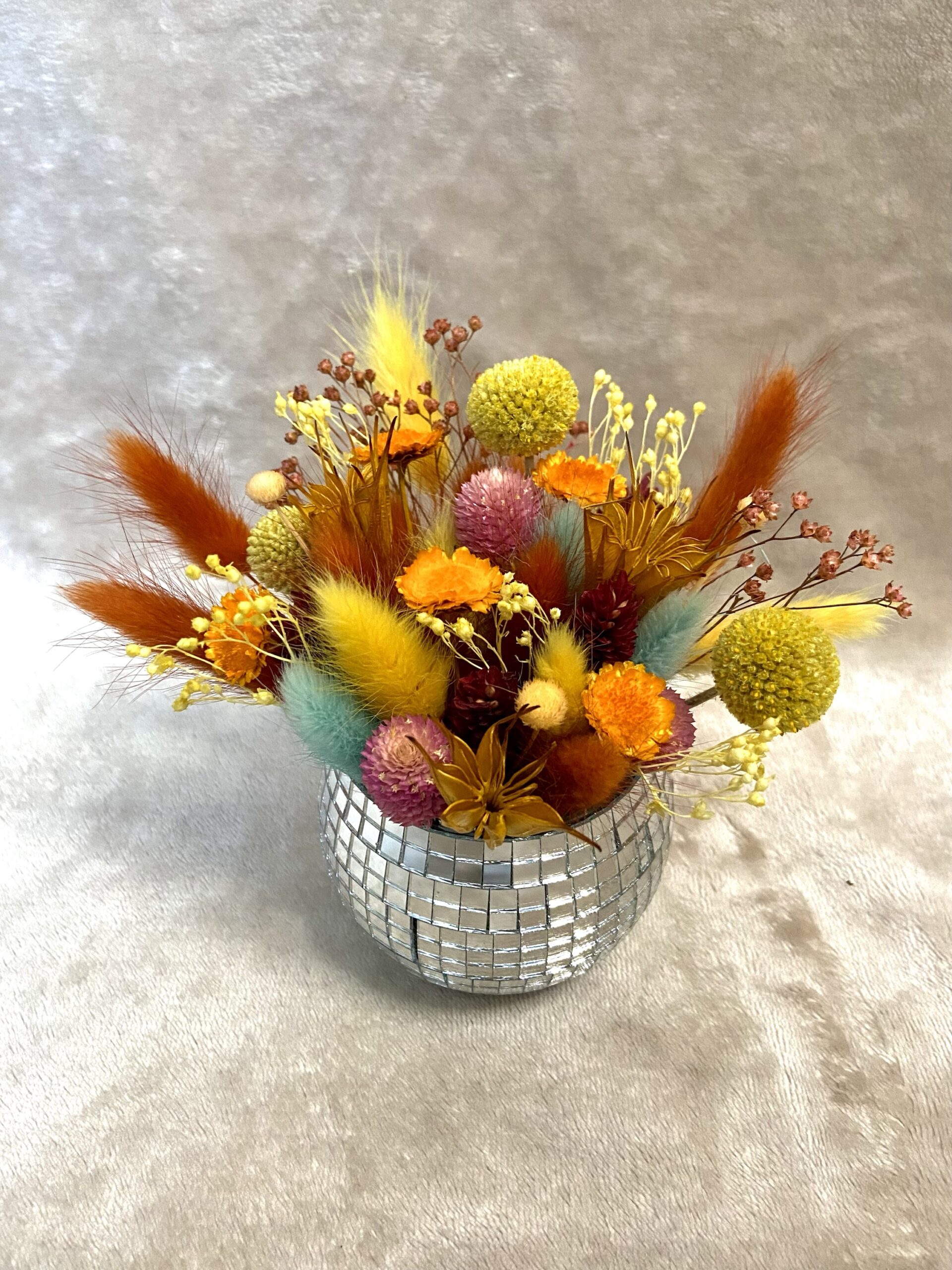 Boule disco fleurie Éclat stellaire II