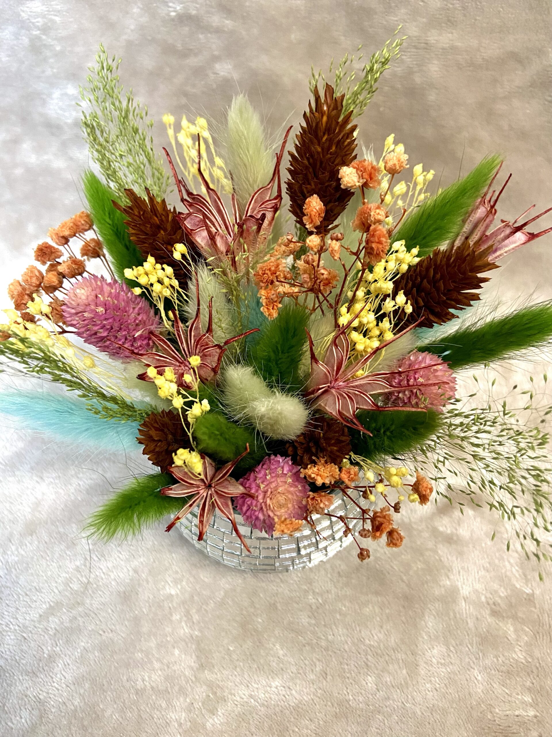 Boule disco fleurie Marées Nacrées II – Image 2